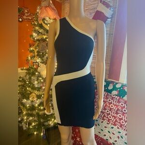 One Strap Sweater Dress